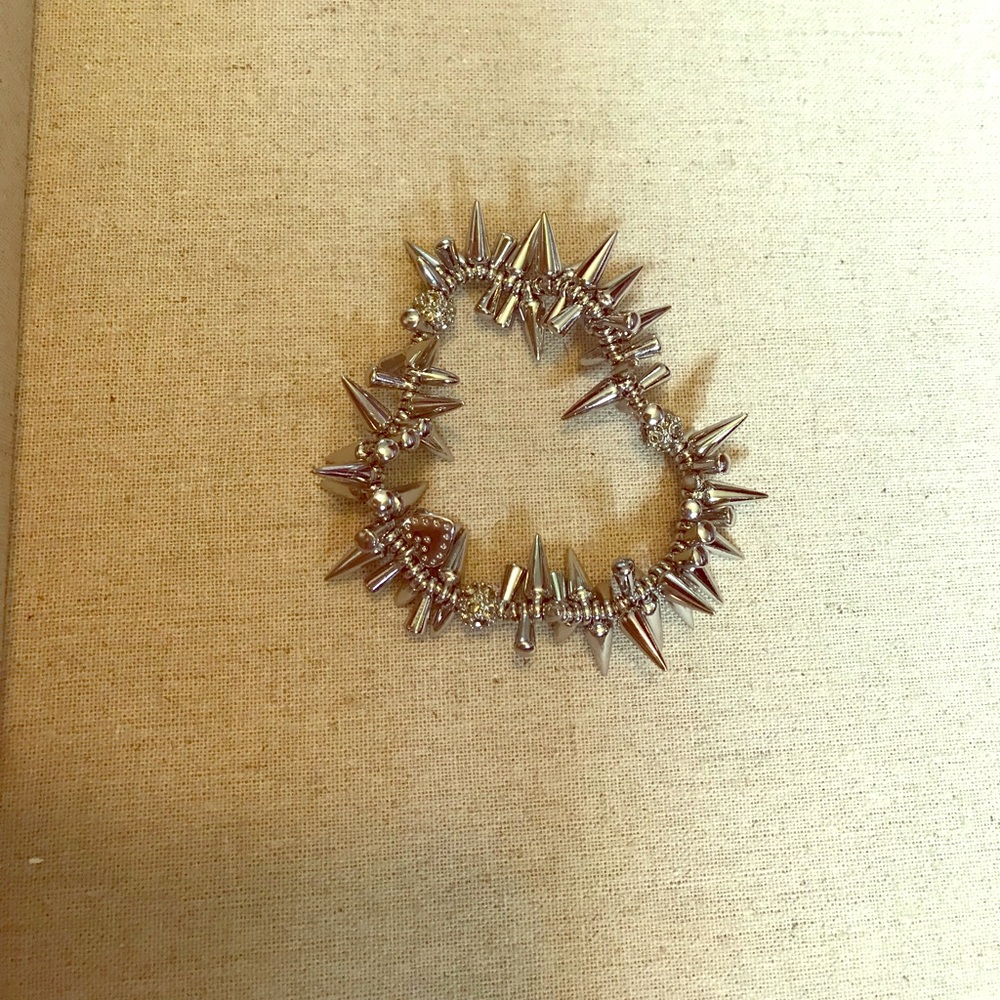 Stella & Dot silver renegade bracelet
